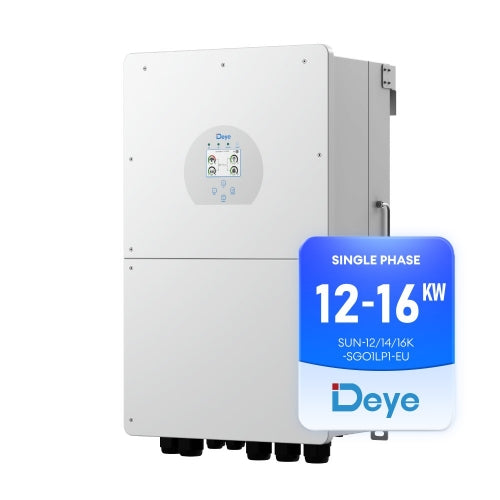 New Energy Deye MPPT Single Phase 10kw 12kw 16kw Hybrid Solar Inverter