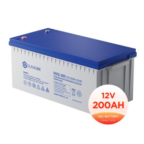 Gel Battery 12V 200Ah Energy Storage Deep Cycle Batteries