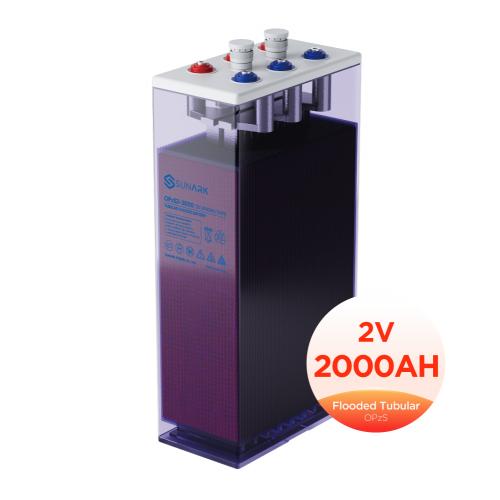 Flooded Tubular Opzs Battery 2V 2000Ah 48V Gel Batteries Price