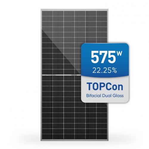 EVO5N 575M Bifacial N-type TOPCon 144 Cells Solar Module