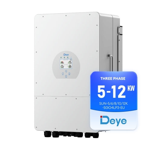 Deye EU Version 48V DC 10kw 12kw 3 Phase Hybrid Solar Inverter