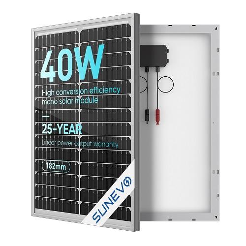 Conveniently Portable Solar Solutions Small Solar Panels 40W 50W 60W 80W