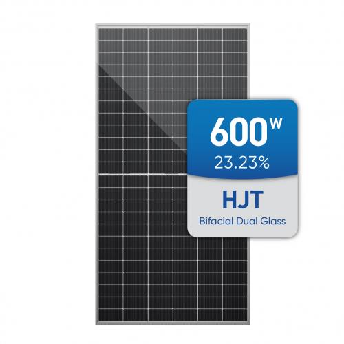 EVO5N 600W Bifacial N-type HJT 144 Cells Solar Module