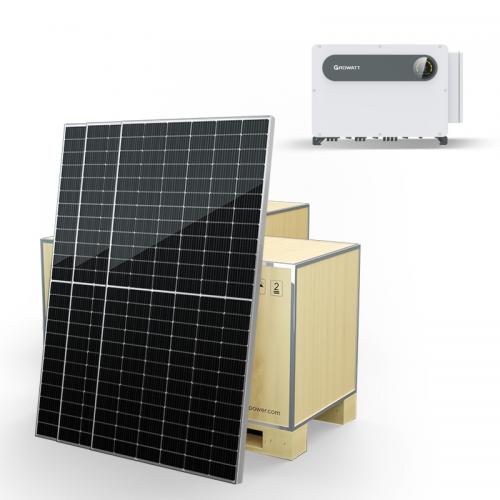 Factory Use 100kW 500kW Three Phase 220/380V Grid Tied Solar System