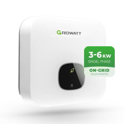 Growatt Single Phase 3kw 5kw 6w On Grid Tie Solar Power Inverter Price