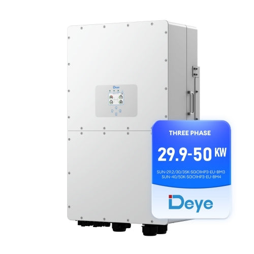 Deye Hybrid On Grid And Off Grid 30kw 35kw 40kw 50kw Solar Inverter