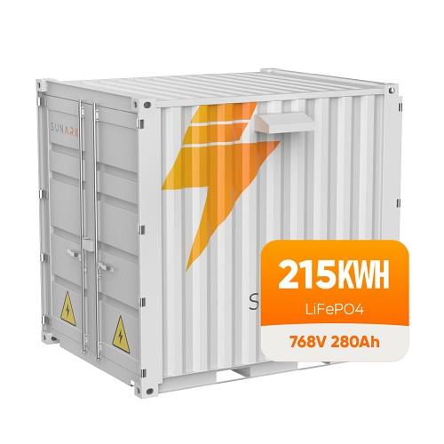 215KWH HV Energy Storage System Commercial & Industrial BESS