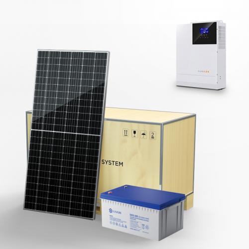 Europe 230V 5KW 8KW Off Grid Solar Energy System With Lithium Battery