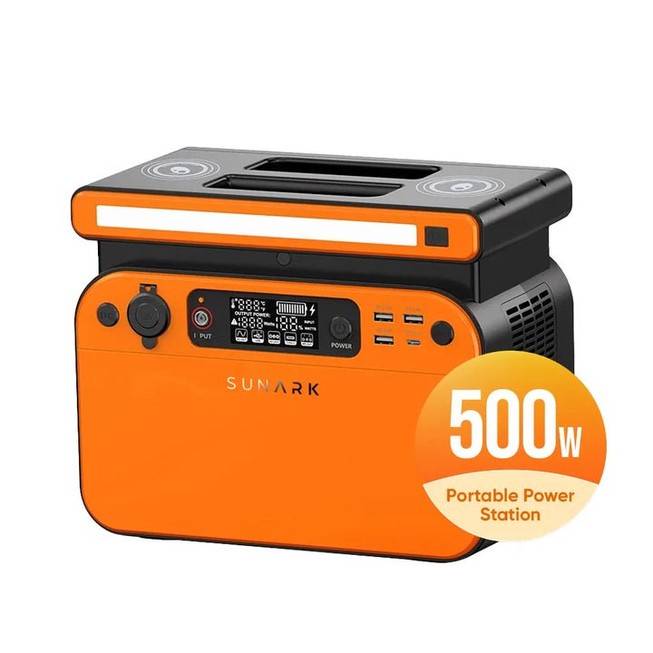 500W 110V 220V Solar Generator Portable Power Station For Outdoor Use