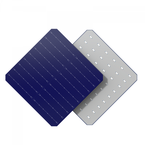 Heterojunction Solar Cell 166mm Monocrystalline N-type Wafers