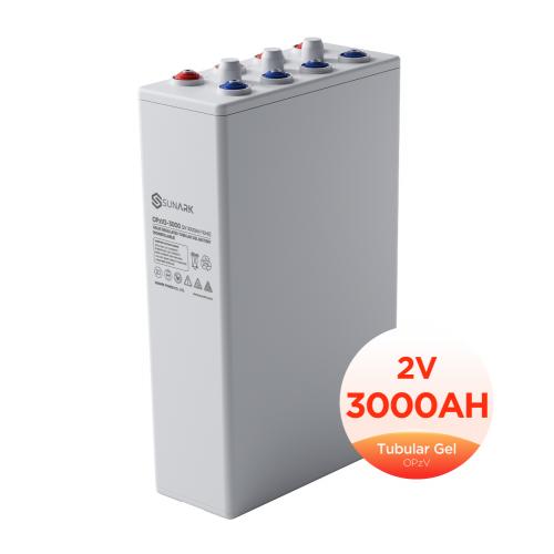 Deep Cycle 2V 3000Ah Opzv Gel Batteries 2 V Lead Acid Battery