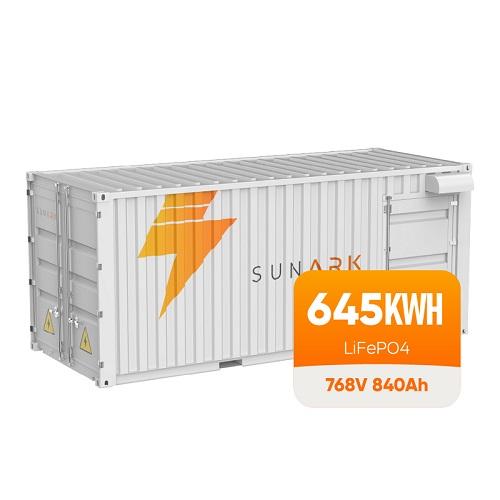 Containerized Lithium Battery Energy Storage Systems 645kWh